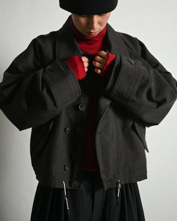 MILITARY JACKET, thorn-proof wool