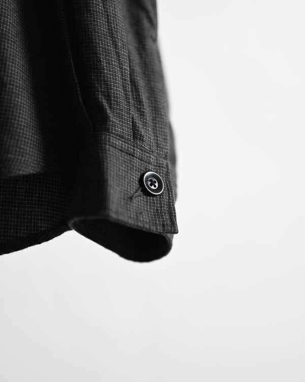 nemaki wide check shirt