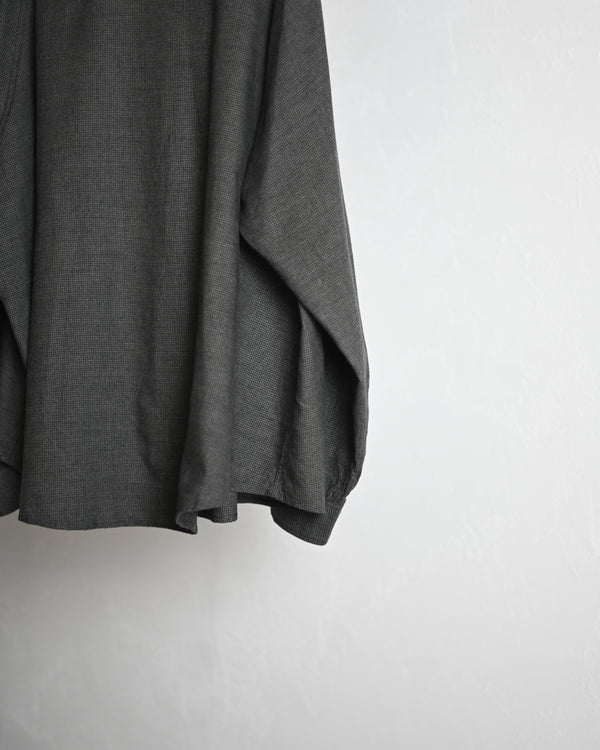 nemaki wide check shirt