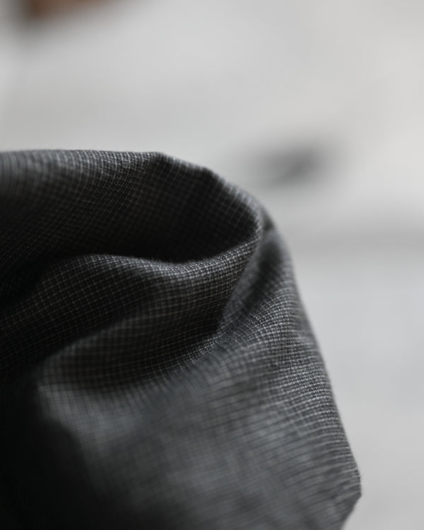 nemaki wide check shirt