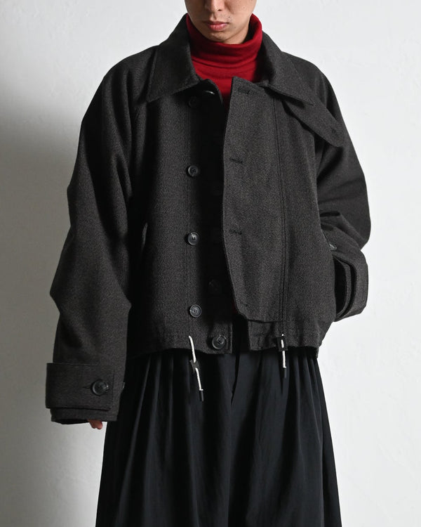 MILITARY JACKET, thorn-proof wool