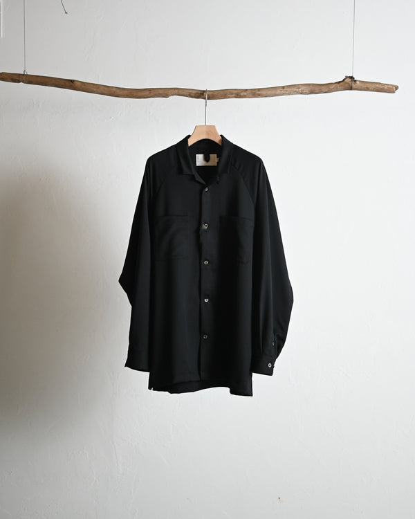 WOOL TWILL SHIRT Ex size 4
