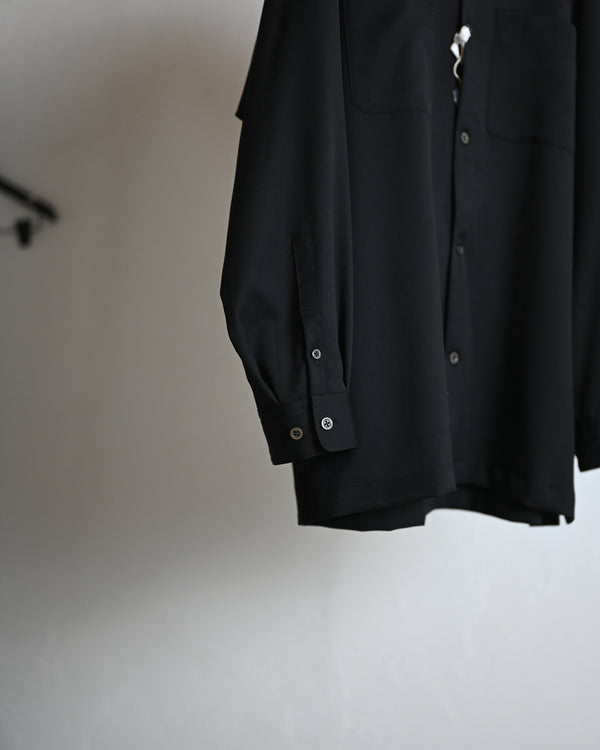 WOOL TWILL SHIRT Ex size 4