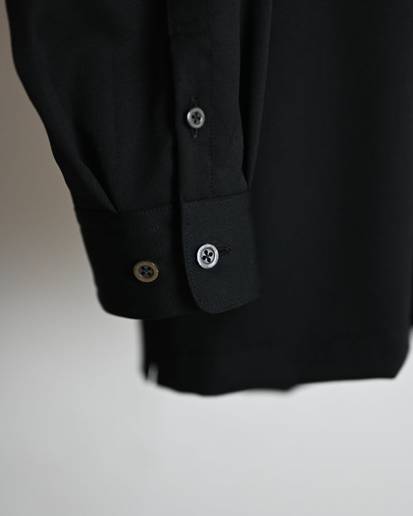 WOOL TWILL SHIRT Ex size 4