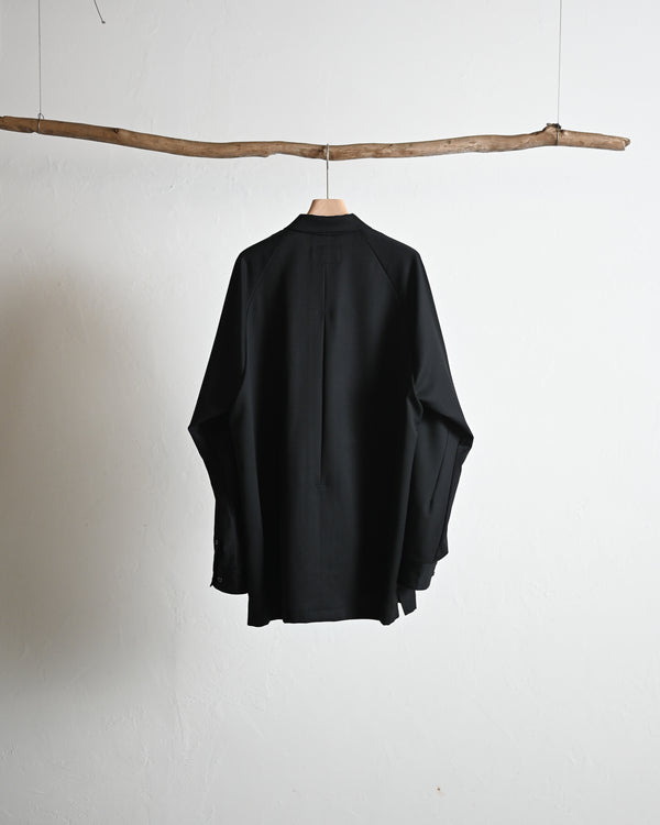WOOL TWILL SHIRT Ex size 4