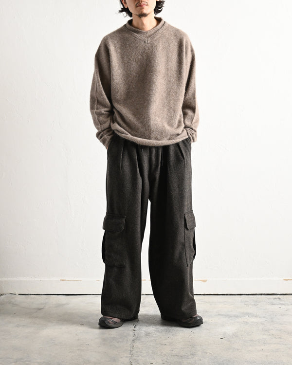 Ex. FOX DOUBLE COLLAR PULLOVER