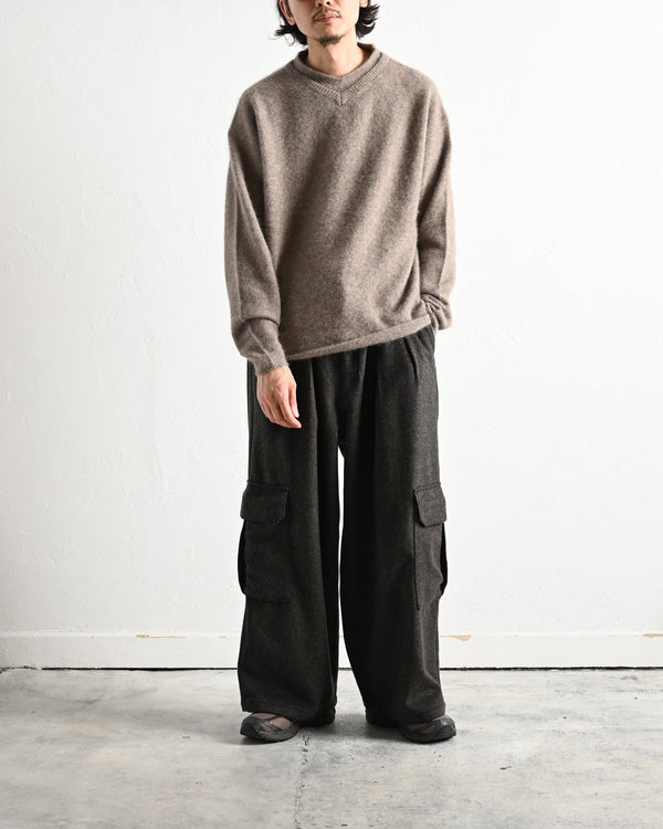 Ex. FOX DOUBLE COLLAR PULLOVER