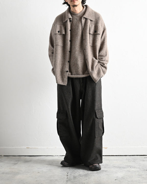 Ex. FOX DOUBLE COLLAR PULLOVER