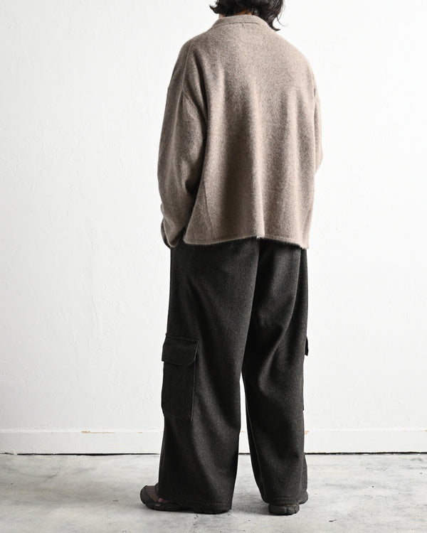 Ex. FOX DOUBLE COLLAR PULLOVER