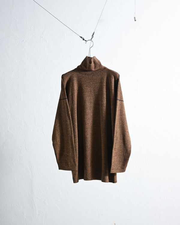 RUSTIC JERSEY, TURTLE NECK LONG SLEEVE / 2color