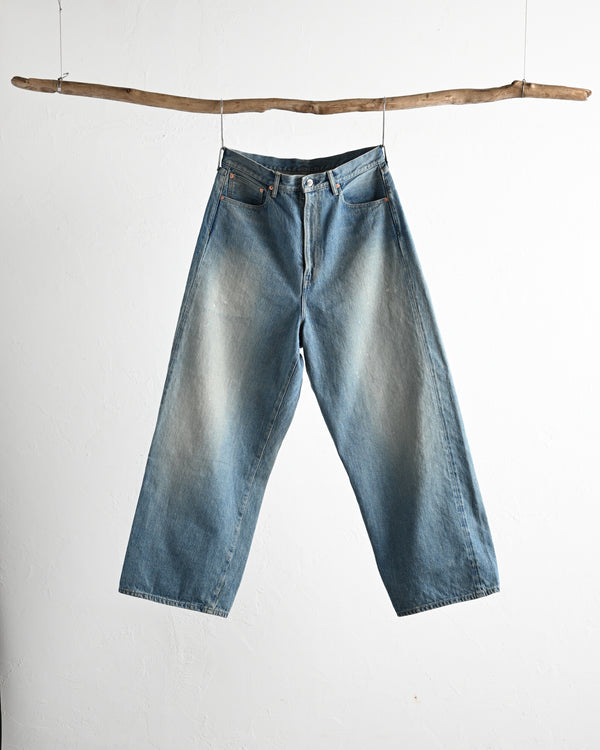 5POCKET BAGGY PANTS, raw denim