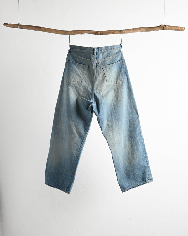 5POCKET BAGGY PANTS, raw denim