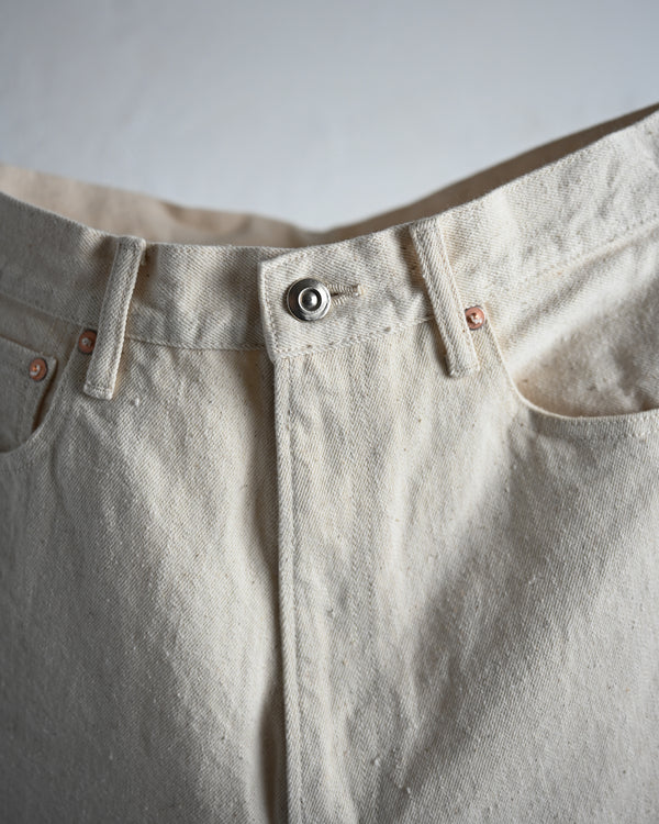 5POCKET BAGGY PANTS, raw denim