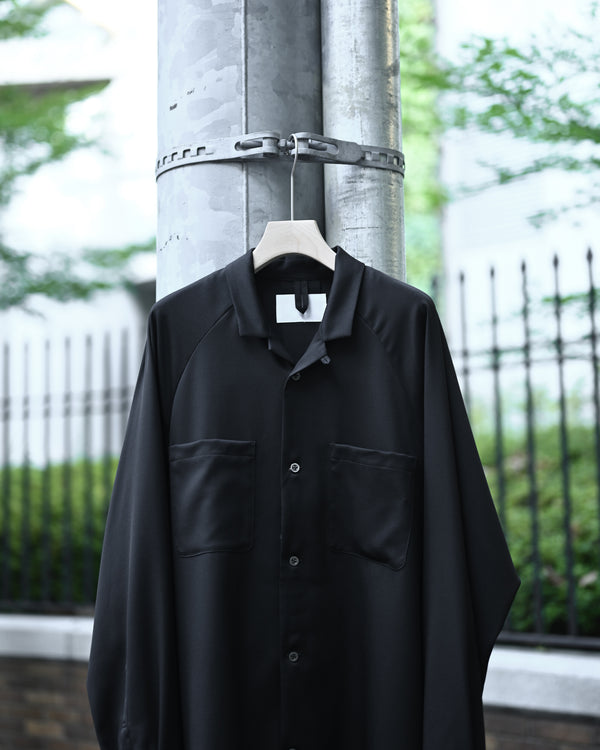 WOOL TWILL SHIRT Ex size 4