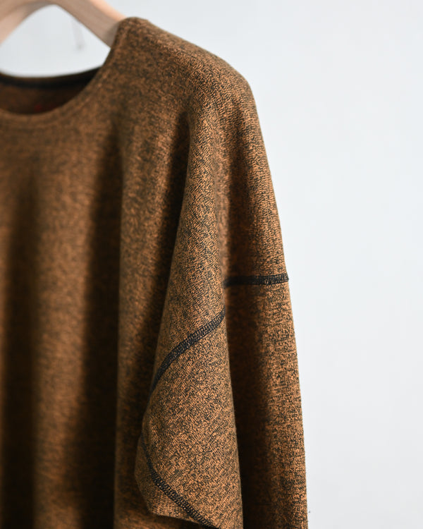 RUSTIC JERSEY, CREW NECK LONG SLEEVE / 2color