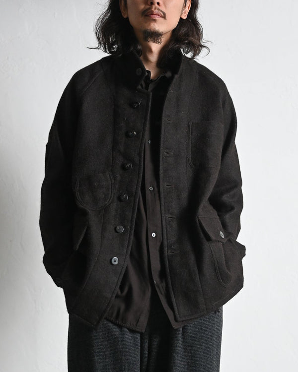 Railman jacket, Alpaca melton