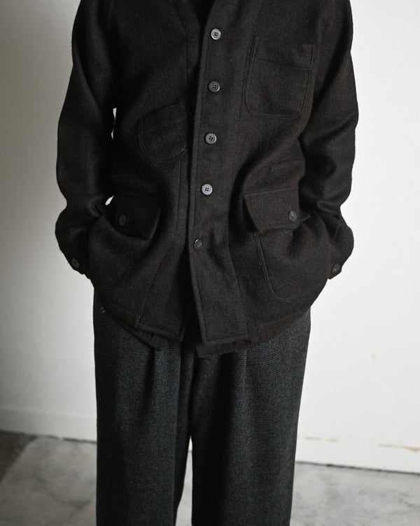 Railman jacket, Alpaca melton
