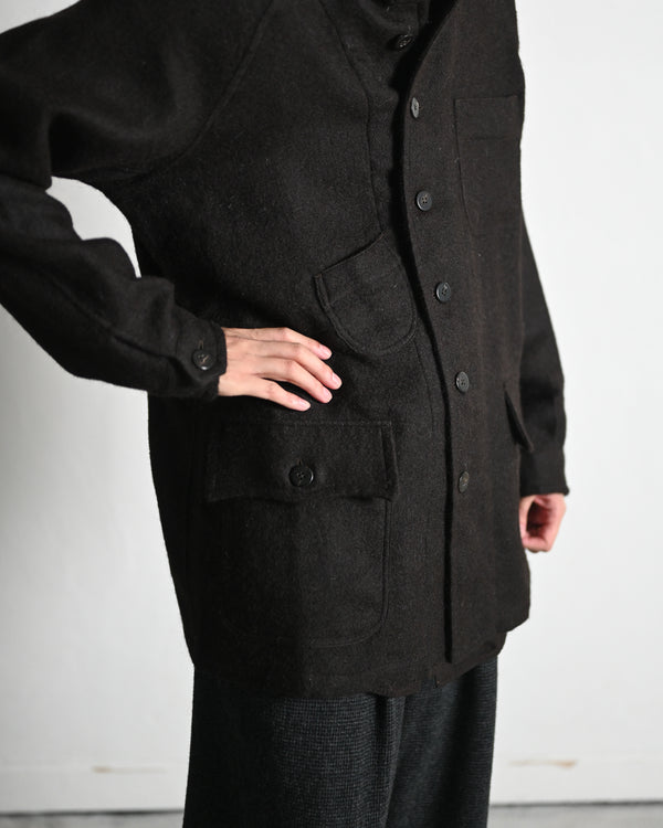 Railman jacket, Alpaca melton