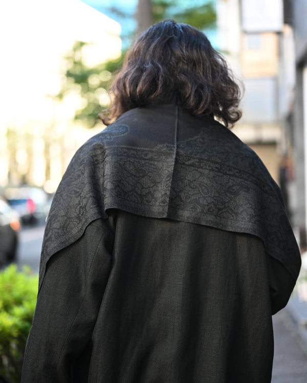 Tibetan Paisley Jacquard Wool Stole