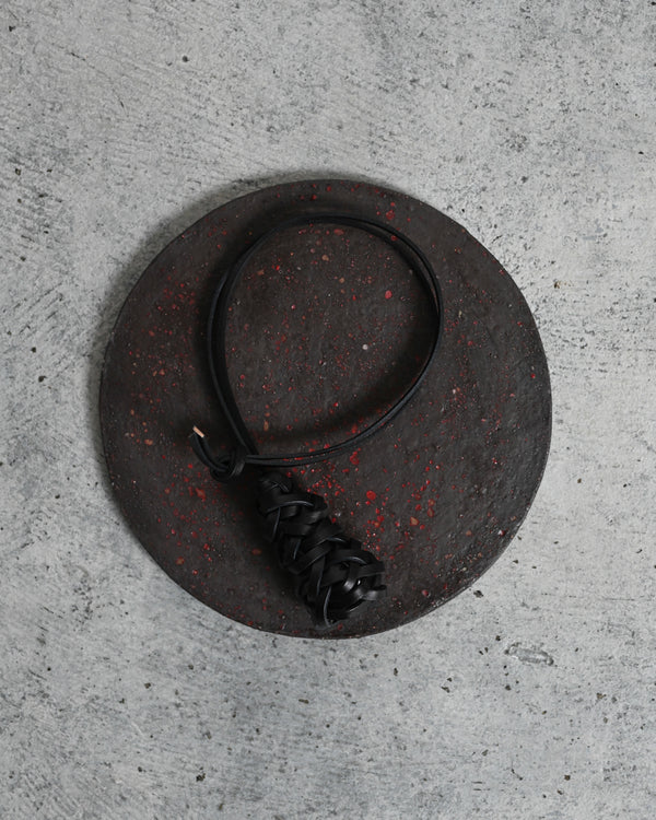 take leather key necklace