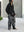 Wide tuck pants 005, Black