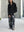 Wide tuck pants 005, Black