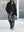 Wide tuck pants 005, Black