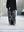 Wide tuck pants 005, Black