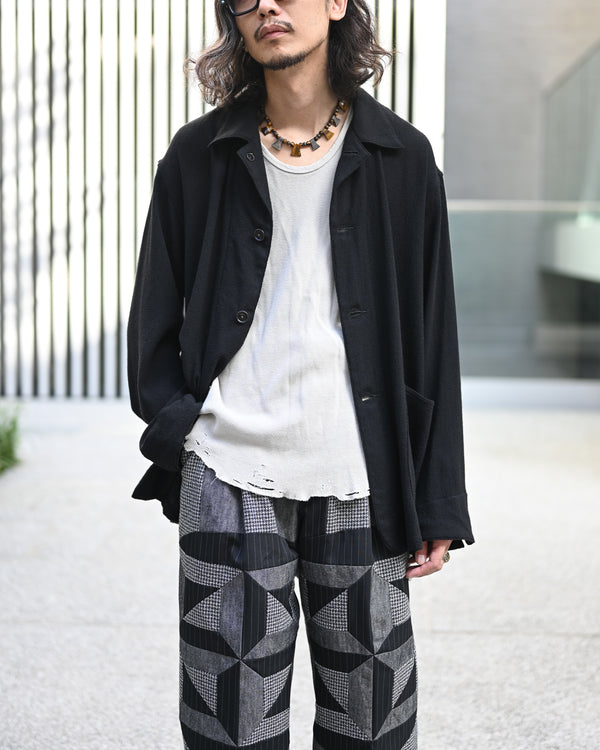 WOOL SILK MESH SH-COVERALL