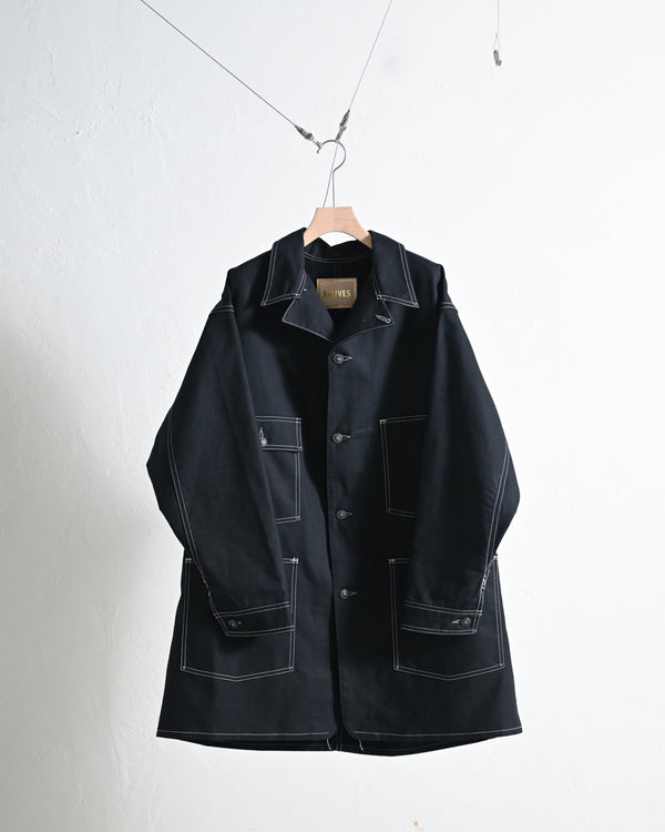 CARPENTER JACKET, Black Canvas