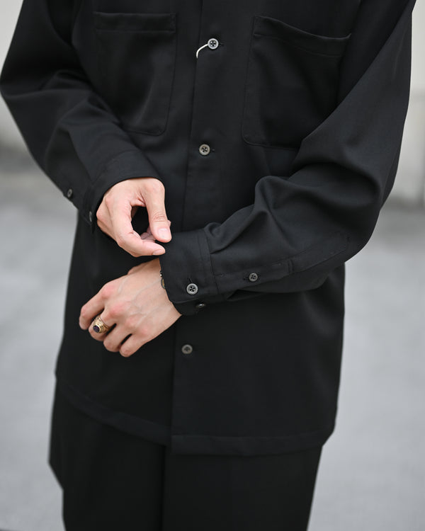 WOOL TWILL SHIRT Ex size 4