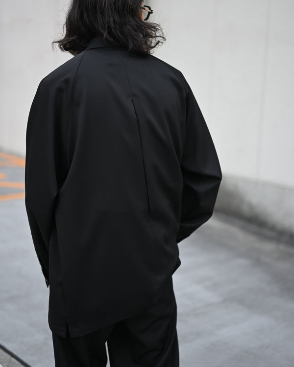 WOOL TWILL SHIRT Ex size 4
