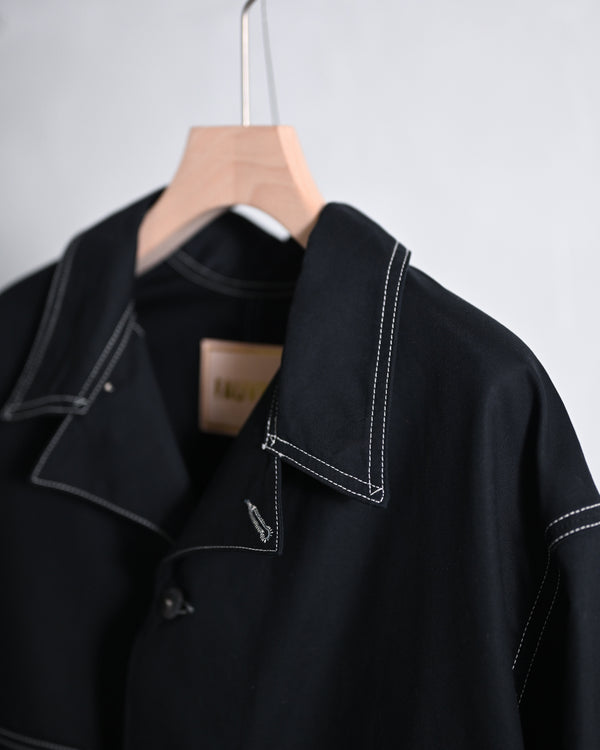 CARPENTER JACKET, Black Canvas