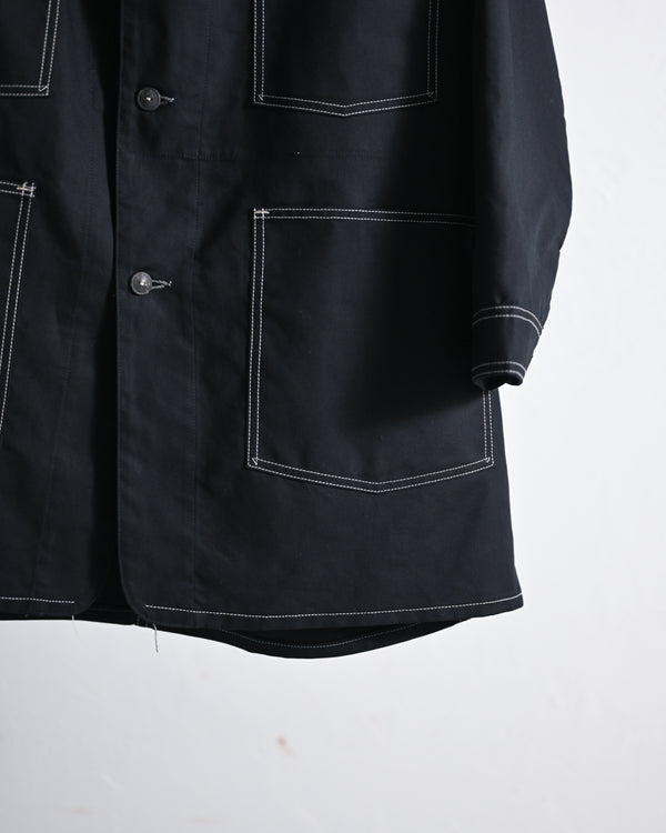 CARPENTER JACKET, Black Canvas