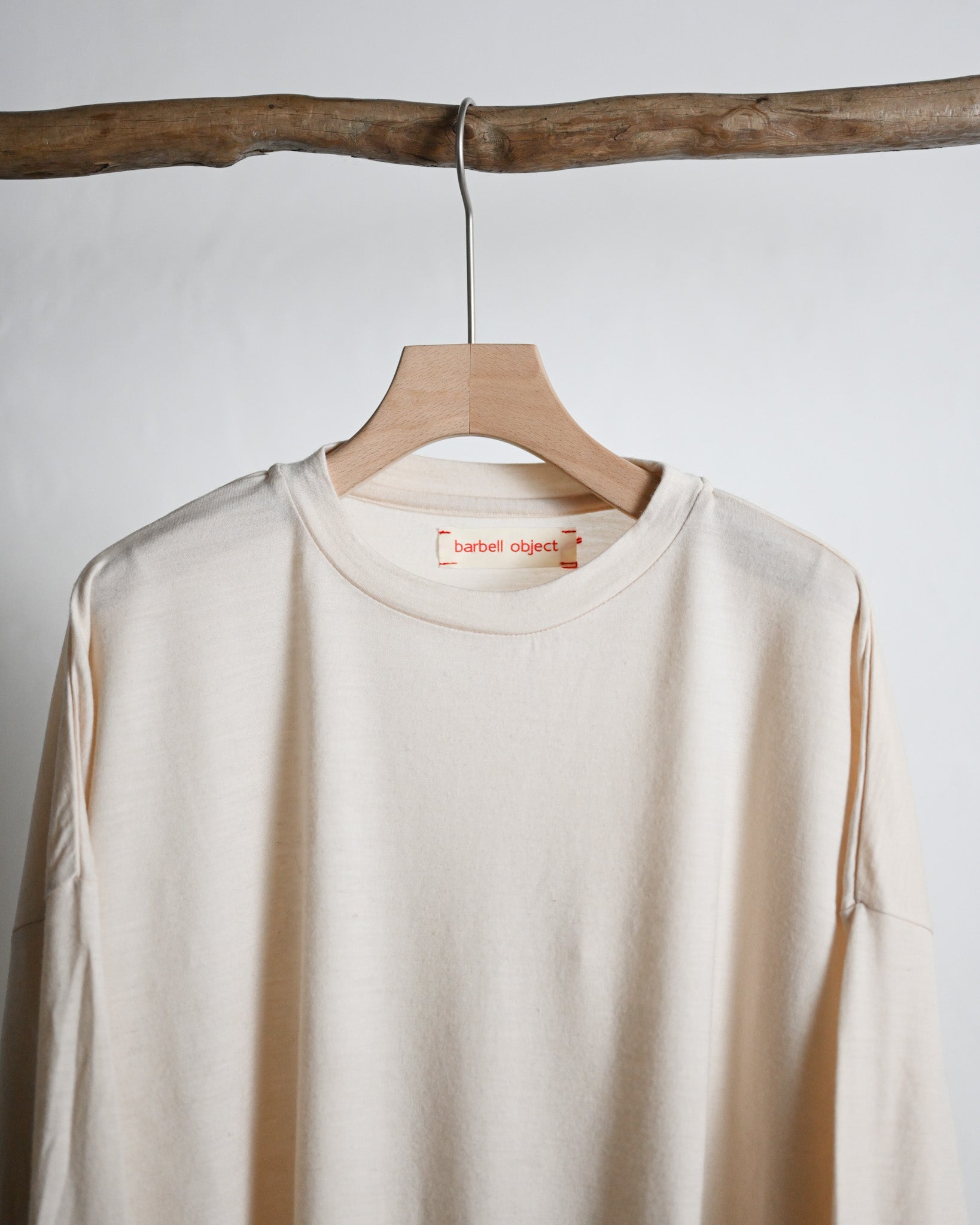 トップス 25AW barbell object BO TOP ECRU bo top [ECRU] - WUNDER 大阪 セレクトショップ 大阪梅田中崎町