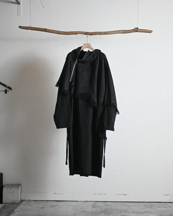 Faded Anorak Coat