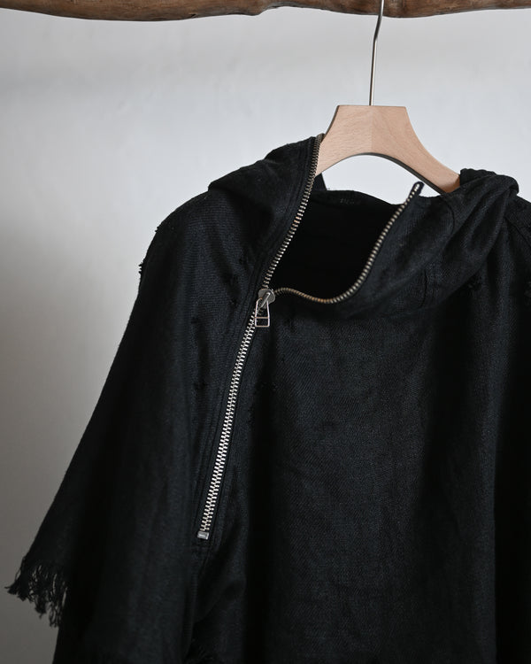 Faded Anorak Coat