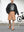 SUEDE TUCK WIDE SHORTS