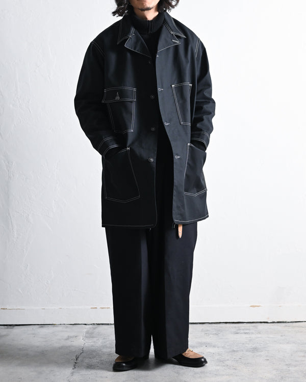 CARPENTER JACKET, Black Canvas