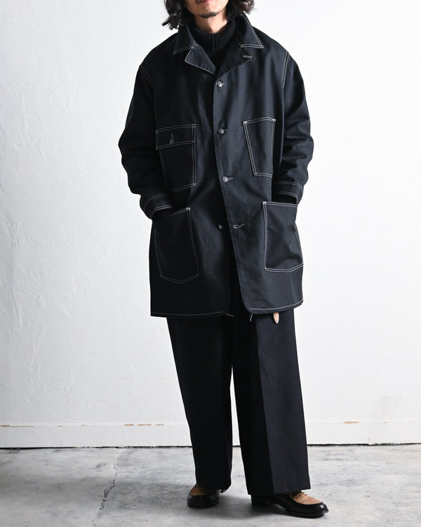 CARPENTER JACKET, Black Canvas