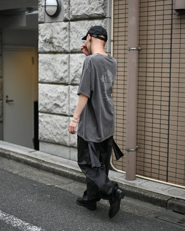 SOUVENIR T-SHIRT "青山" black