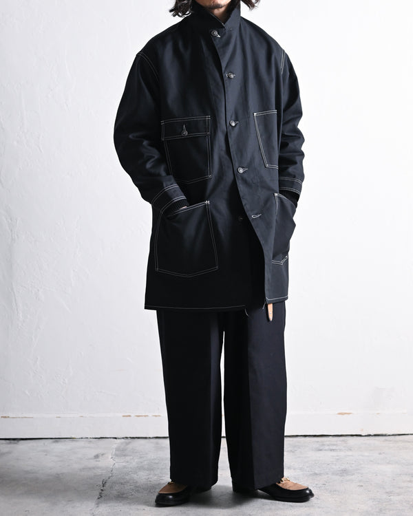 CARPENTER JACKET, Black Canvas