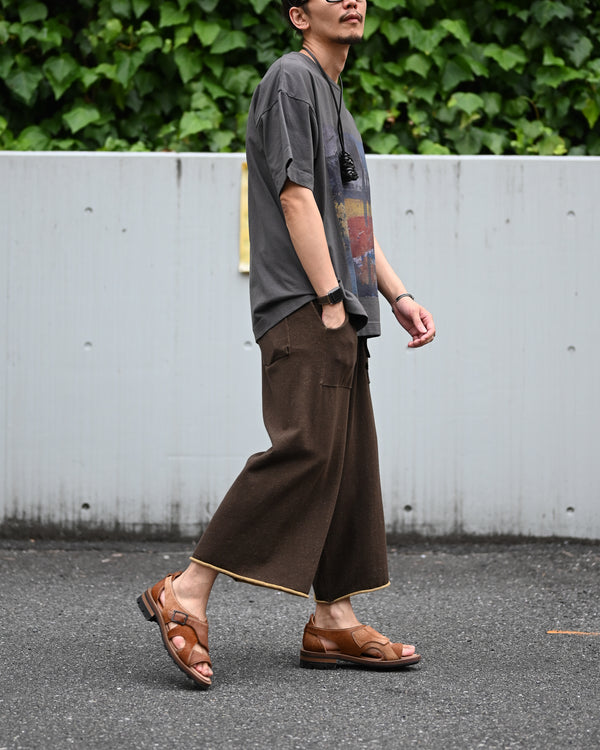 hakama knit pants, 2color
