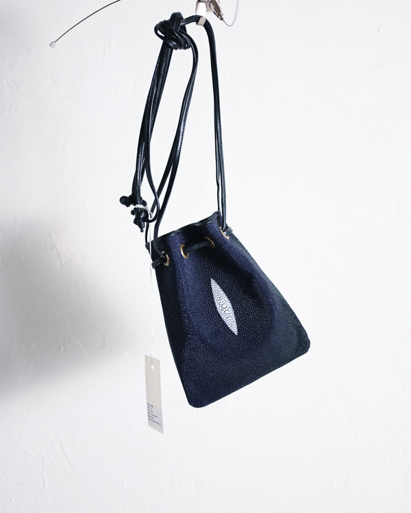 合切袋 Navy 9inch, Exclusive Long Strap