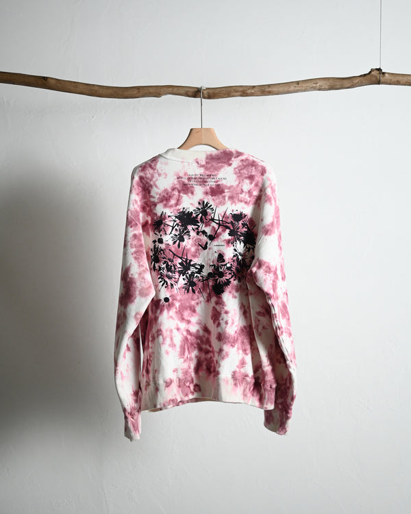 Acid Sweat Shirt "FLOWERS", acid