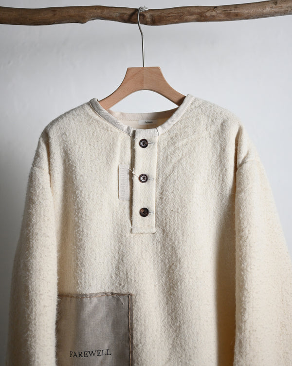 Craft Jacket with K.M, off white