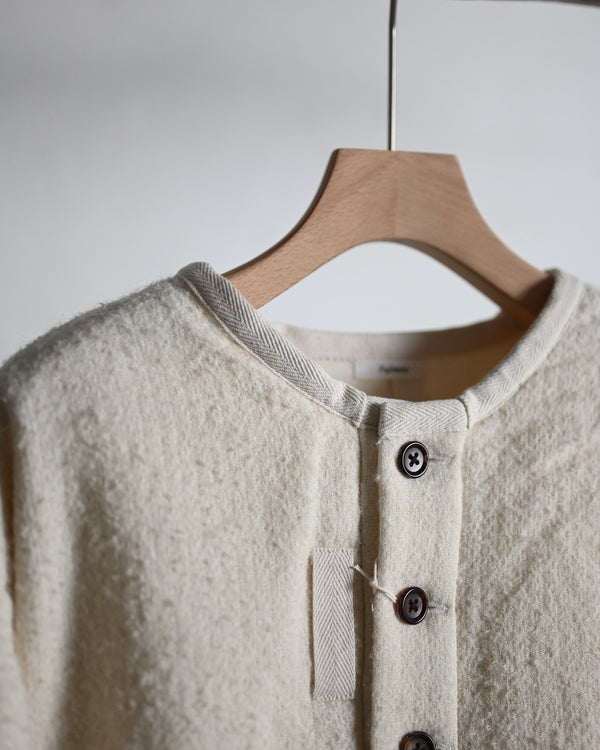 Craft Jacket with K.M, off white