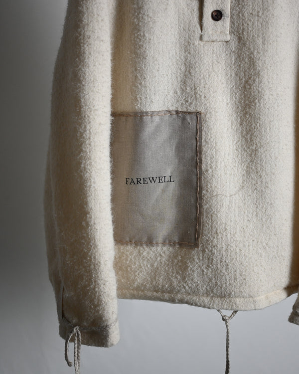 Craft Jacket with K.M, off white