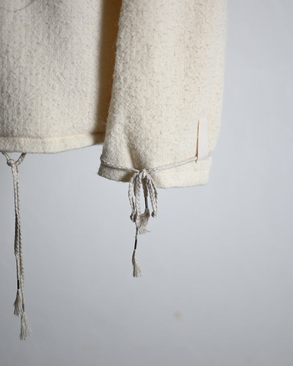 Craft Jacket with K.M, off white