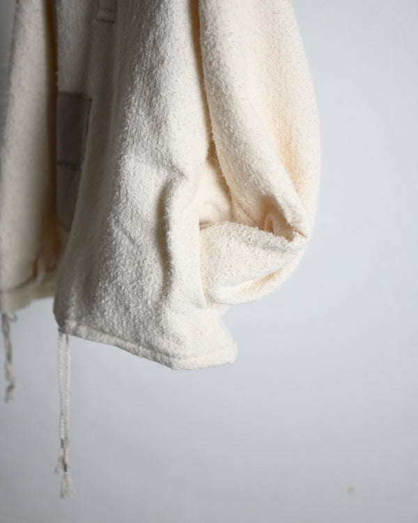 Craft Jacket with K.M, off white